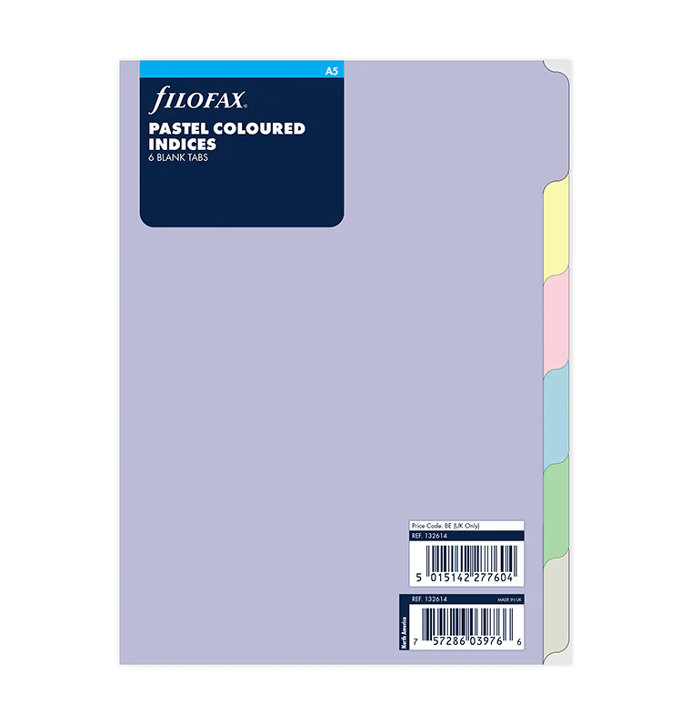 Pastel Six Tabs Dividers - A5 - Image 5