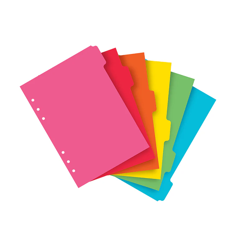 Bright Six Tabs Dividers- A5 - Image 4