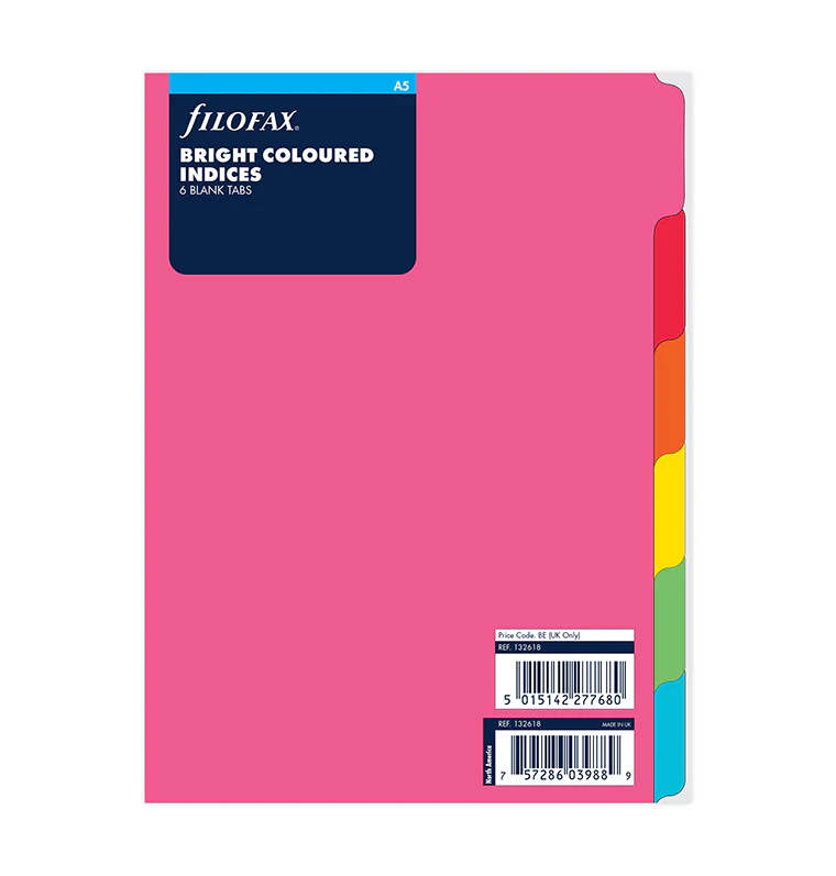 Bright Six Tabs Dividers- A5 - Image 5