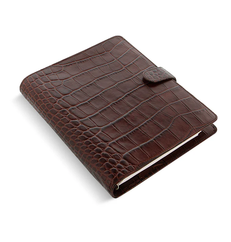 Classic Croc A5 Leather Organizer - Image 6
