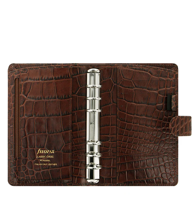 Classic Croc Personal Leather Organizer - Image 13