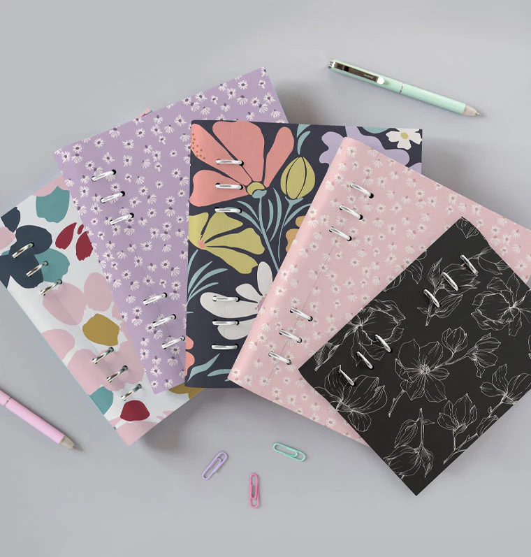 Clipbook Floral A5 Organizer - Image 57