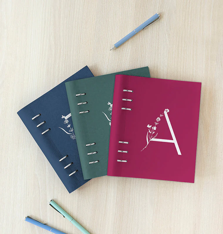 Clipbook Monogram A5 Organizer - Image 28