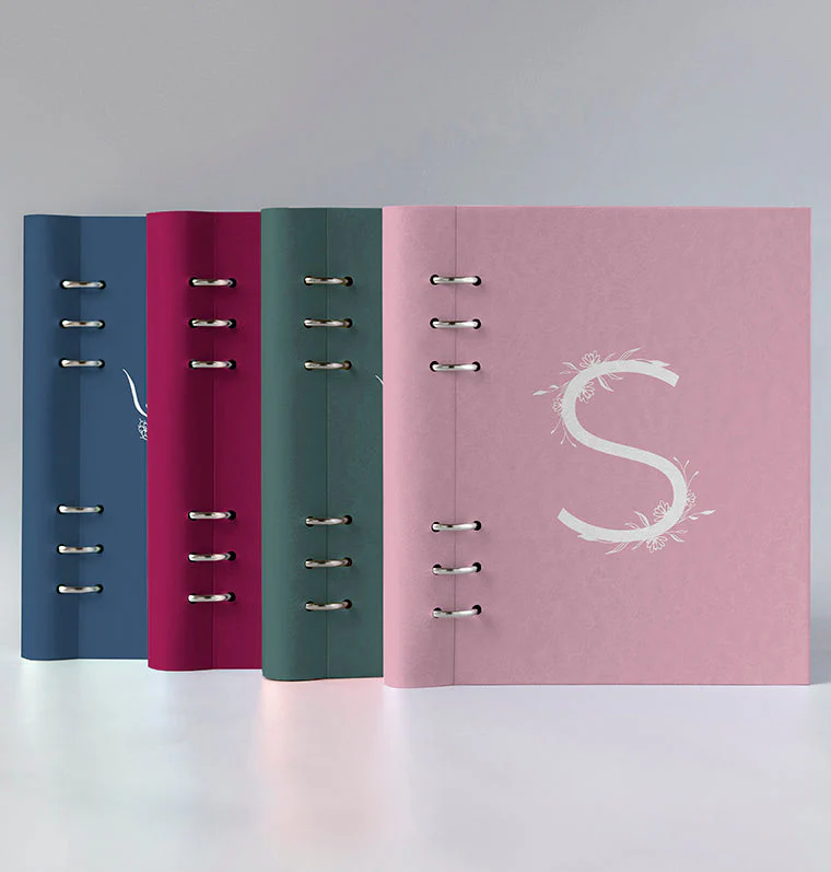 Clipbook Monogram A5 Organizer - Image 6