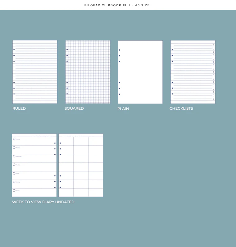 Clipbook Quotes A5 Organizer - Image 28