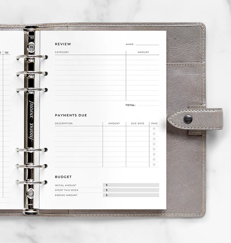 Expense Tracker Refill - A5 - Image 2