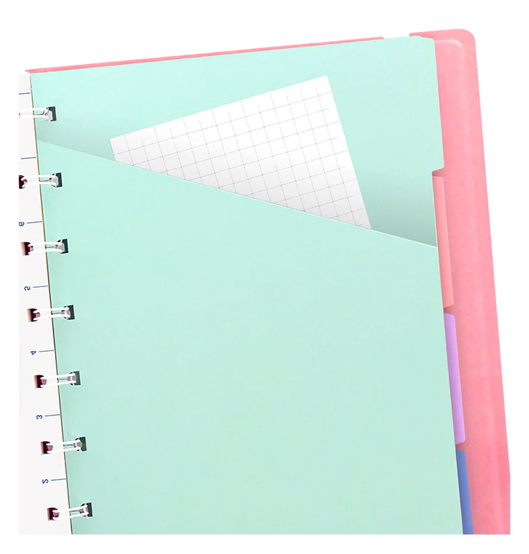 Classic Pastels A5 Dotted Paper Refillable Notebook - Image 14