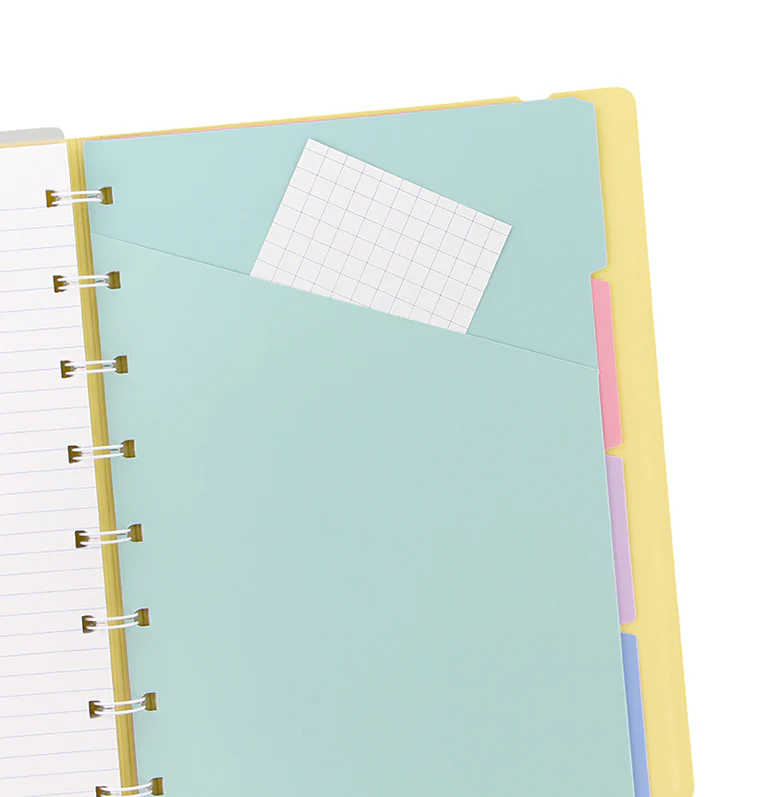 Classic Pastels A5 Dotted Paper Refillable Notebook - Image 6