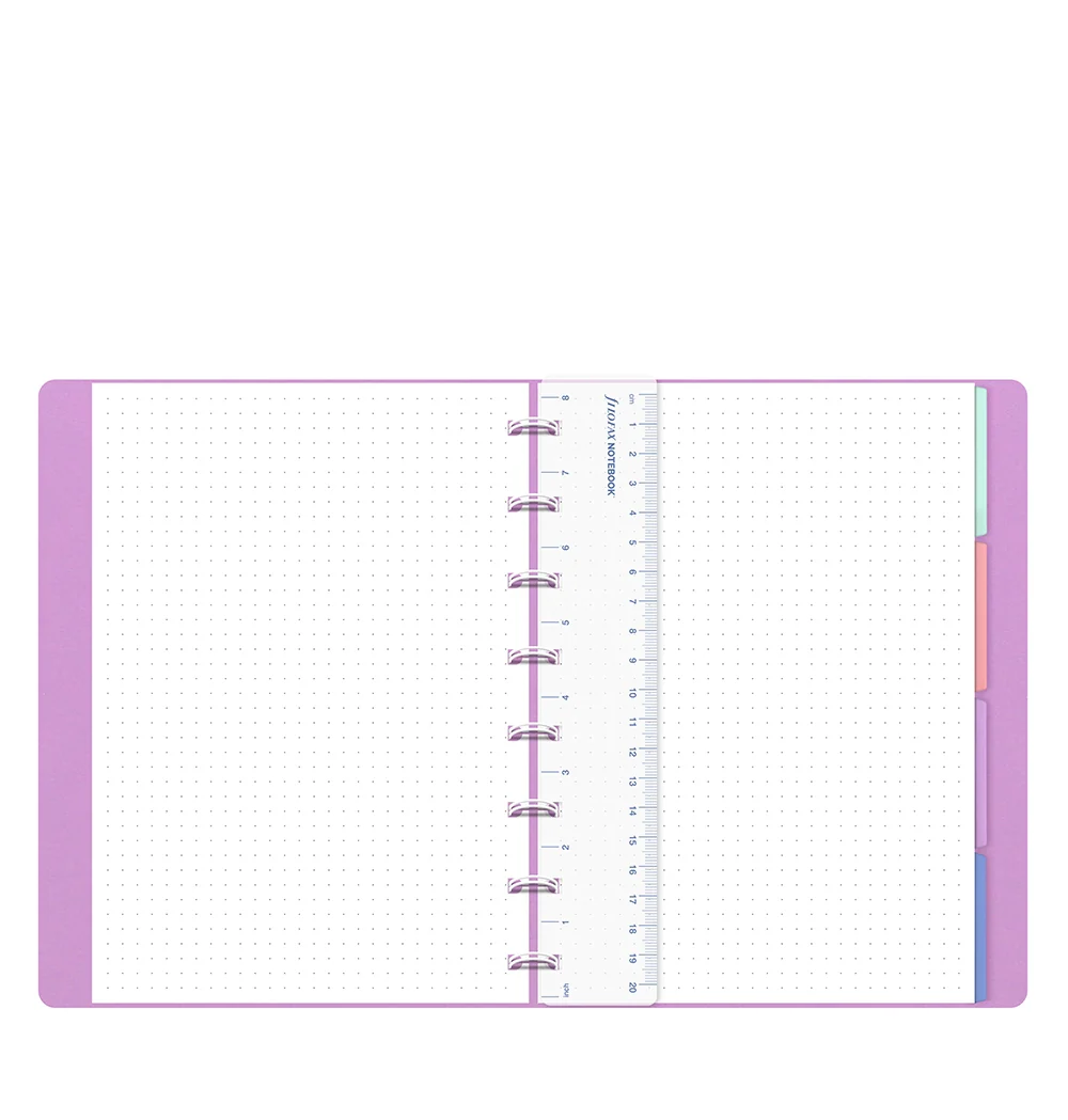 Classic Pastels A5 Dotted Paper Refillable Notebook - Image 9