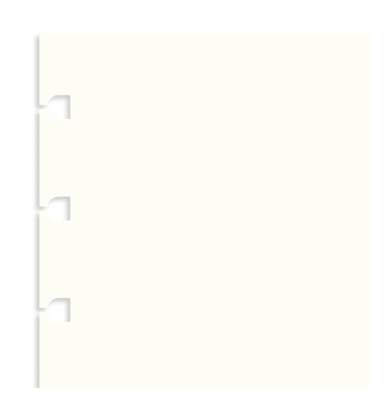 Filofax Notebook Plain Paper Refill - Letter - Image 5