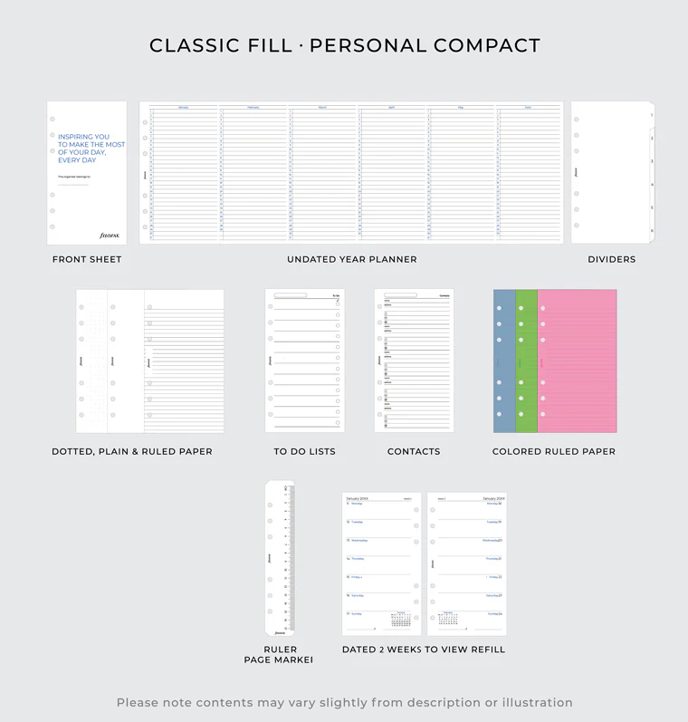 Saffiano Personal Compact Organizer - Image 4