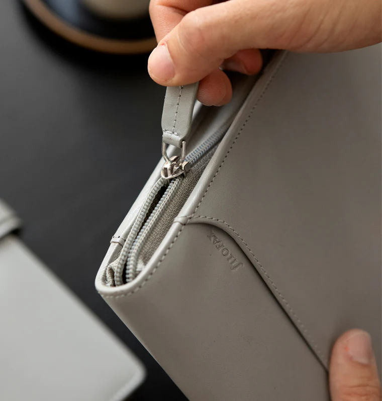 Lockwood Zip Personal Leather Organizer - Image 8