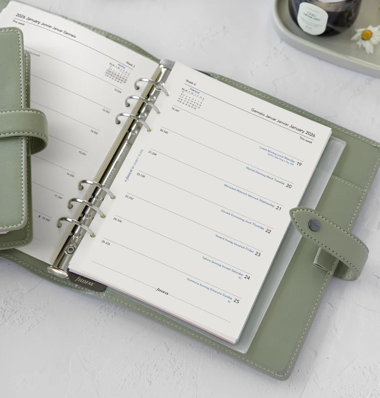 Malden A5 Leather Organizer - Image 43