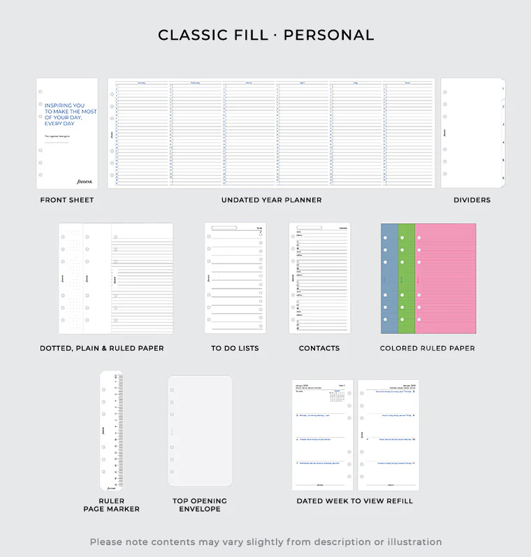Saffiano Personal Organizer - Image 24