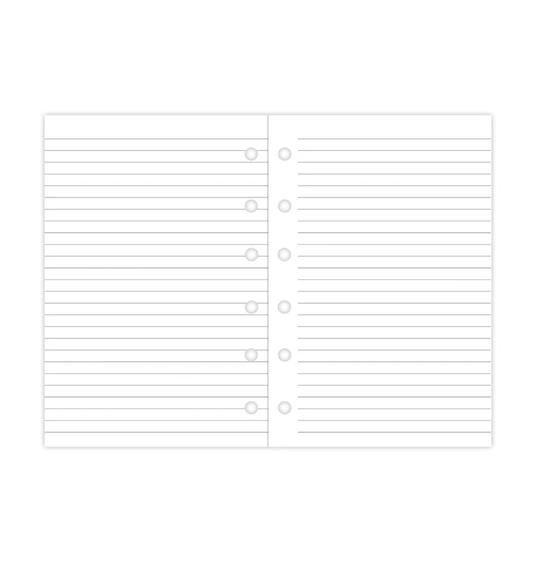 White Ruled Notepaper Value Pack - Pocket - Image 5